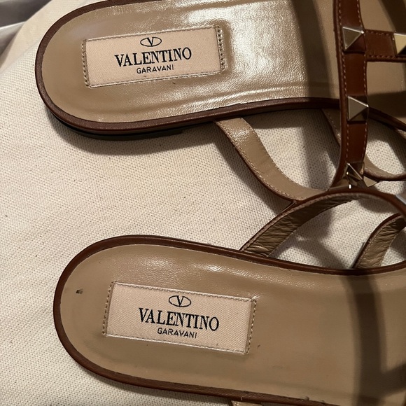 Sold - Valentino Rockstud Mules Sz 38.5 - Picture 5 of 8
